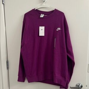 Nike Men's Purple Sweater
